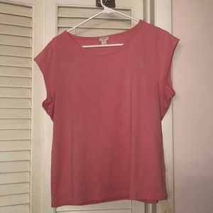 J crew factory cap sleeve tee
